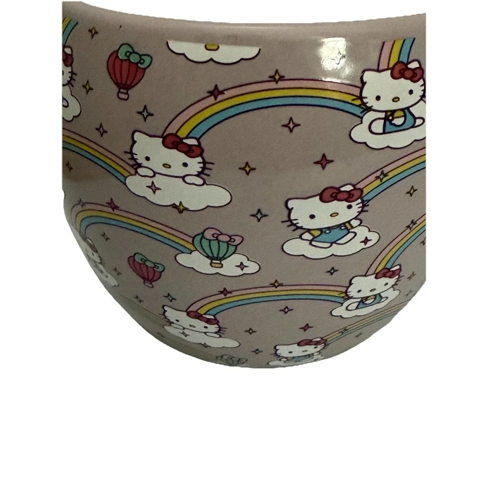 Hello Kitty Coffee Cup Mug Tea Sanrio Lavender Unicorn Rainbow Cloud‎ Pattern
